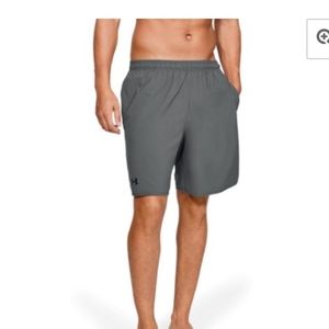 Under Amour | Gray Dockside Shorts XXL Zip Pocket Stretch Waist